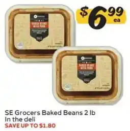Winn Dixie SE Grocers Baked Beans offer