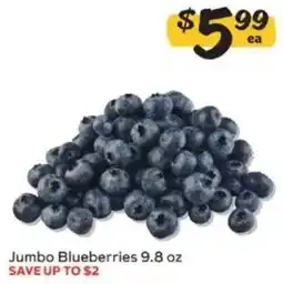 Winn Dixie Jumbo Blueberries offer