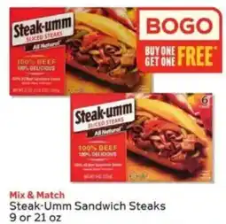 Winn Dixie Steak-Umm Sandwich Steaks offer