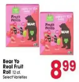 Jewel-Osco Bear Yo Real Fruit Roll offer
