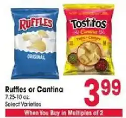 Jewel-Osco Ruffles or Cantina offer
