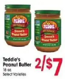 Jewel-Osco Teddie's Peanut Butter offer