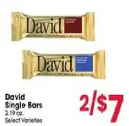 Jewel-Osco David single bars offer