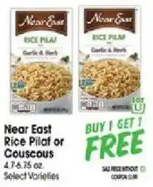 Jewel-Osco Near East Rice Pilaf or Couscous offer