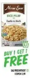 Jewel-Osco Near East rice pilaf garlic & herb offer