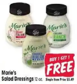 Jewel-Osco Marie's Salad Dressings offer