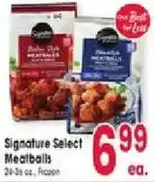 Jewel-Osco Signature Select Meatballs offer