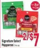 Jewel-Osco Signature Select Pepperoni offer