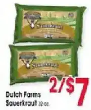 Jewel-Osco Dutch Farms Sauerkraut offer