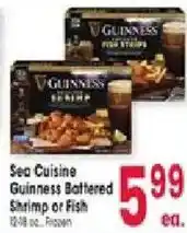 Jewel-Osco Sea Cuisine Guinness Battered Shrimp or Fish offer