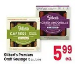 Jewel-Osco Gilbert's Premium Craft Sausage offer