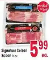 Jewel-Osco Signature Select Bacon offer