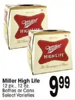 Jewel-Osco Miller High Life offer