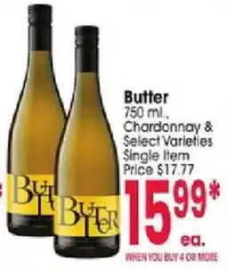 Jewel-Osco Butter Chardonnay offer