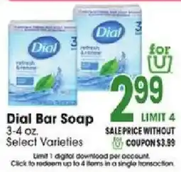 Jewel-Osco Dial Bar Soap offer