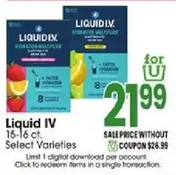 Jewel-Osco Liquid IV offer