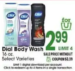 Jewel-Osco Dial Body Wash offer