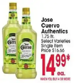 Jewel-Osco Jose Cuervo Authentic offer