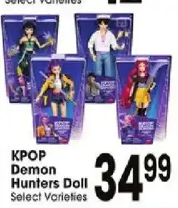 Jewel-Osco Kpop demon hunters doll offer