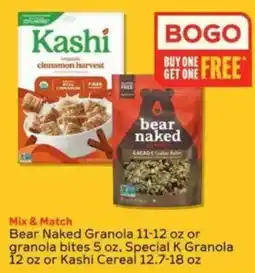 Winn Dixie Bear Naked Granola offer