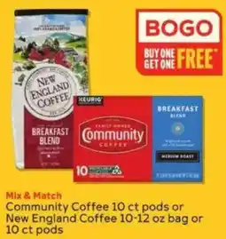 Winn Dixie Community Coffee or New England Coffee offer