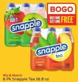 Winn Dixie Snapple Tea offer
