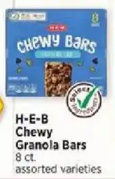 H-E-B H-E-B Chewy Granola Bars offer