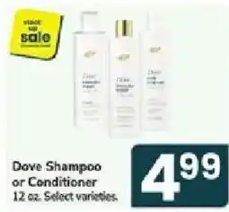Jewel-Osco Dove Shampoo or Conditioner offer