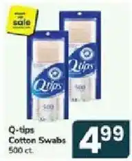 Jewel-Osco Q-tips Cotton Swabs offer