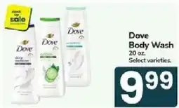 Jewel-Osco Dove Body Wash offer