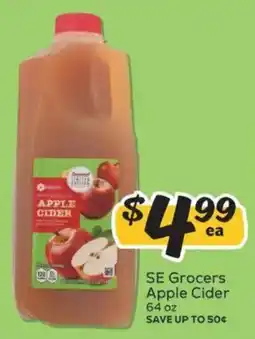 Winn Dixie Se Grocers Apple Cider offer