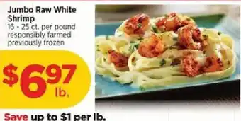 Jumbo Raw White Shrimp