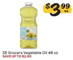 Winn Dixie SE Grocers Vegetable Oil offer