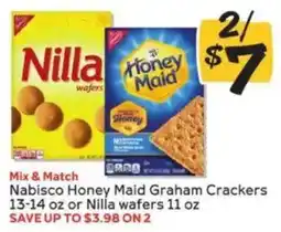 Winn Dixie Nabisco Honey Maid Graham Crackers or Nilla wafers offer
