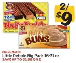 Winn Dixie Little Debbie Big Pack Honey Buns offer