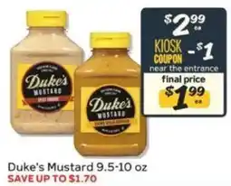 Winn Dixie Duke's Mustard offer