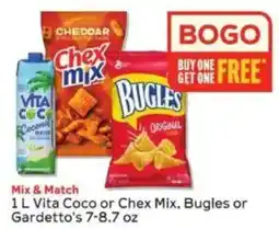 Winn Dixie Vita Coco or Chex Mix, Bugles or Gardetto's offer