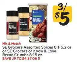 Winn Dixie Se Grocers Assorted Spices offer