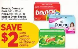 H-E-B Bounce, Downy offer