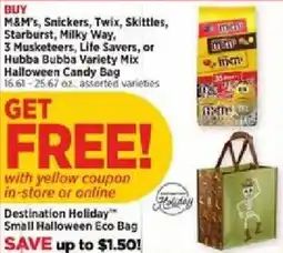 H-E-B Destination Holiday Small Halloween Eco Bag offer