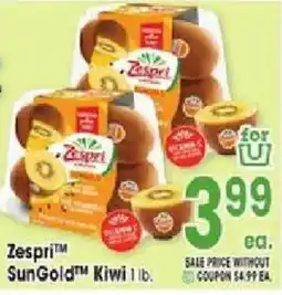 Jewel-Osco Zespri SunGold Kiwi offer