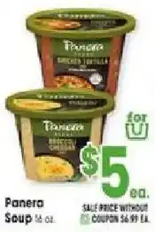 Jewel-Osco Panera Soup offer