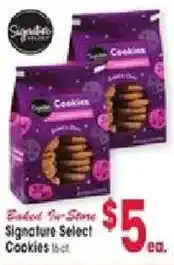 Jewel-Osco Signature Select Cookies offer