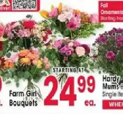 Jewel-Osco Farm Girl Bouquets offer
