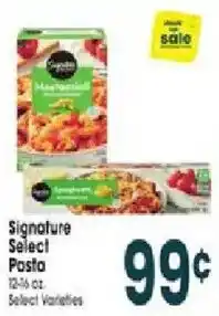 Jewel-Osco Signature Select Pasta offer
