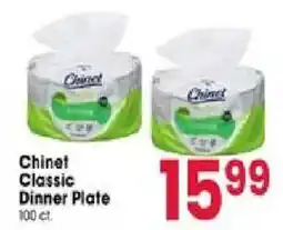 Jewel-Osco Chinet classic dinner plate offer