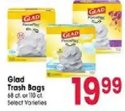 Jewel-Osco Glad Trash Bags offer