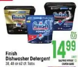 Jewel-Osco Finish dishwasher detergent offer