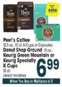 Jewel-Osco Peet's Coffee offer