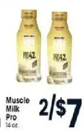 Jewel-Osco Muscle Milk Pro offer